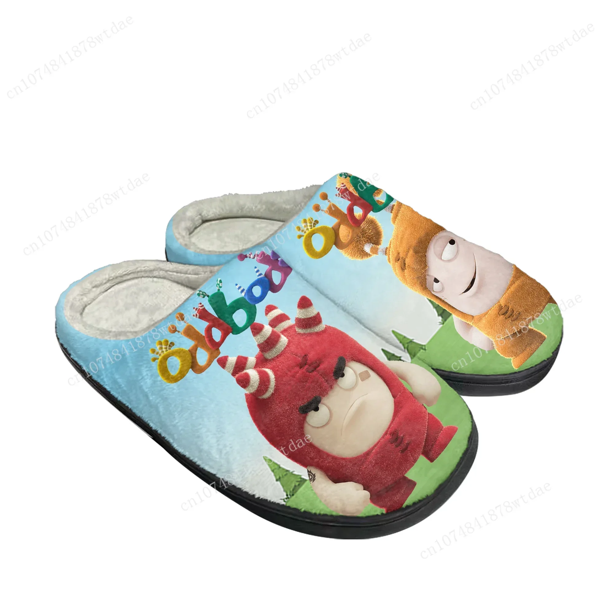 Women Shoes Singapore - Oddbods Ev Pamuk Terlikler Erkek Kadın