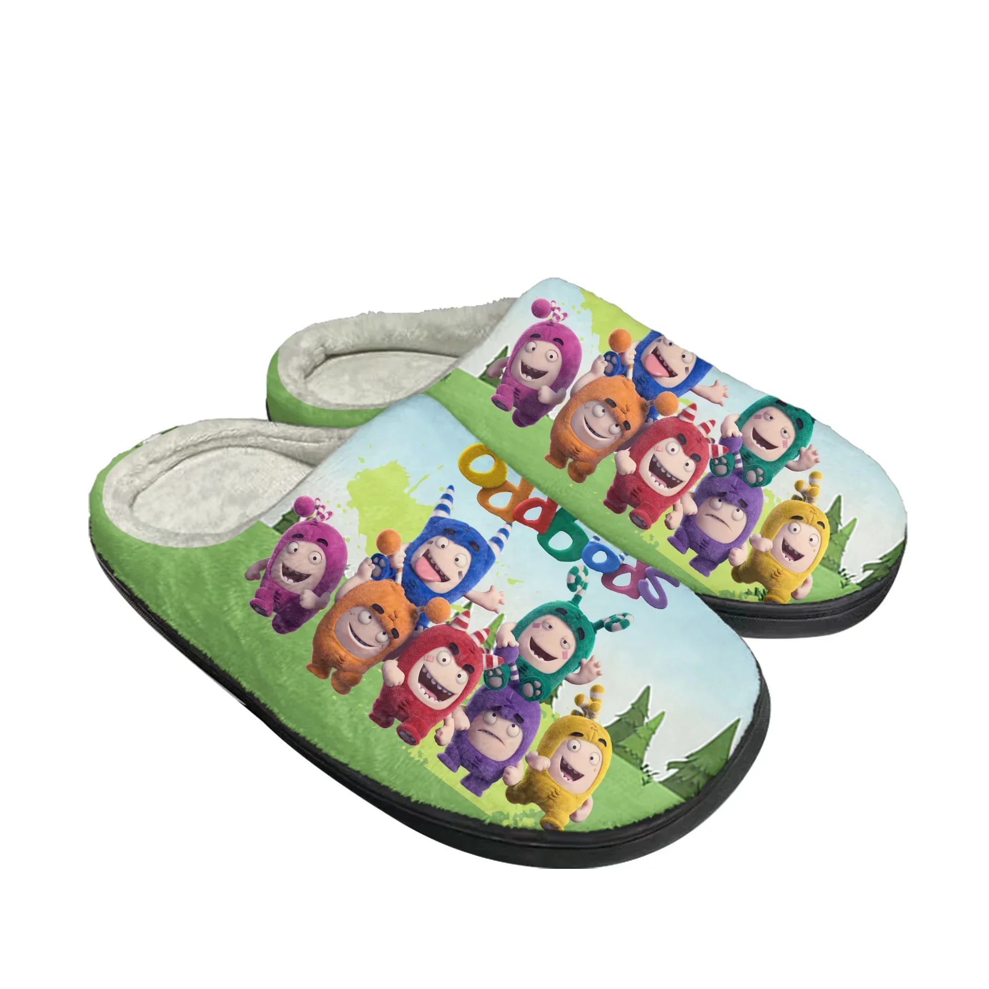 Women Shoes Singapore - Oddbods Ev Pamuk Terlikler Erkek Kadın