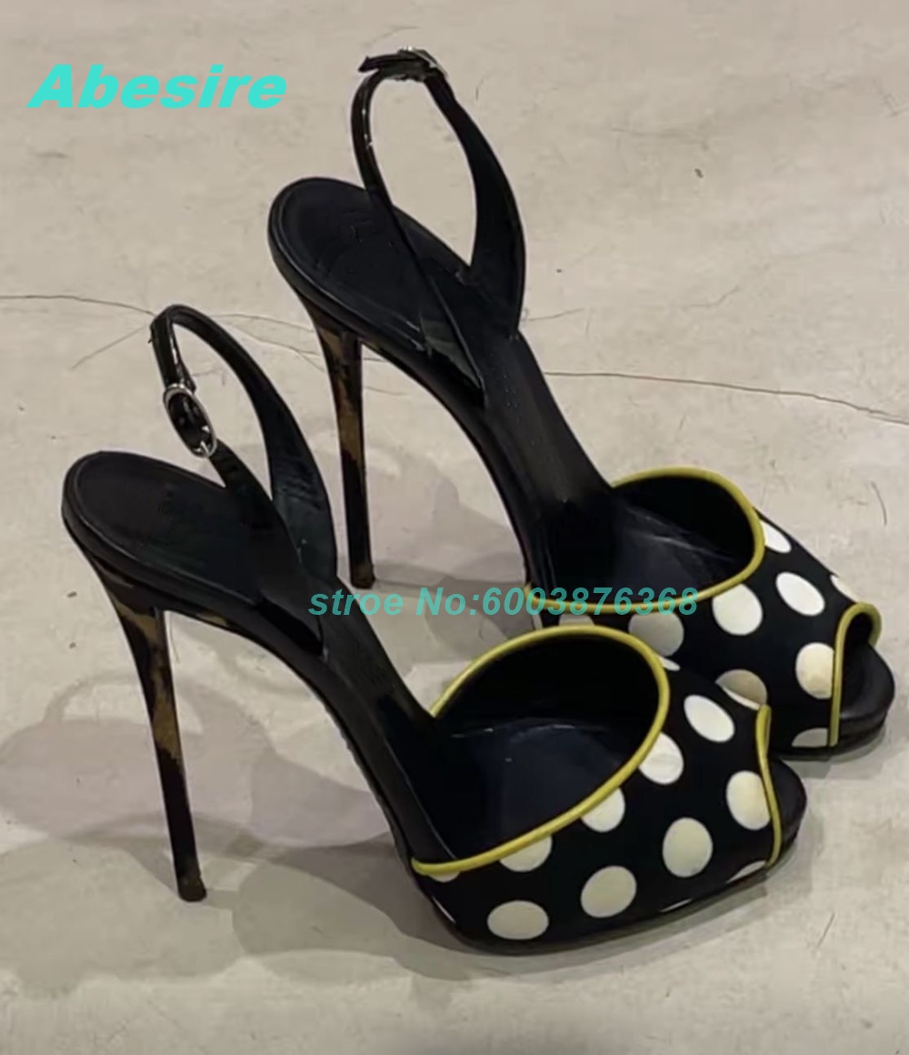 Puantiyeli Patchwork İki Renkl - Women'S Shoes Y2K incelemesi ve fiyatı