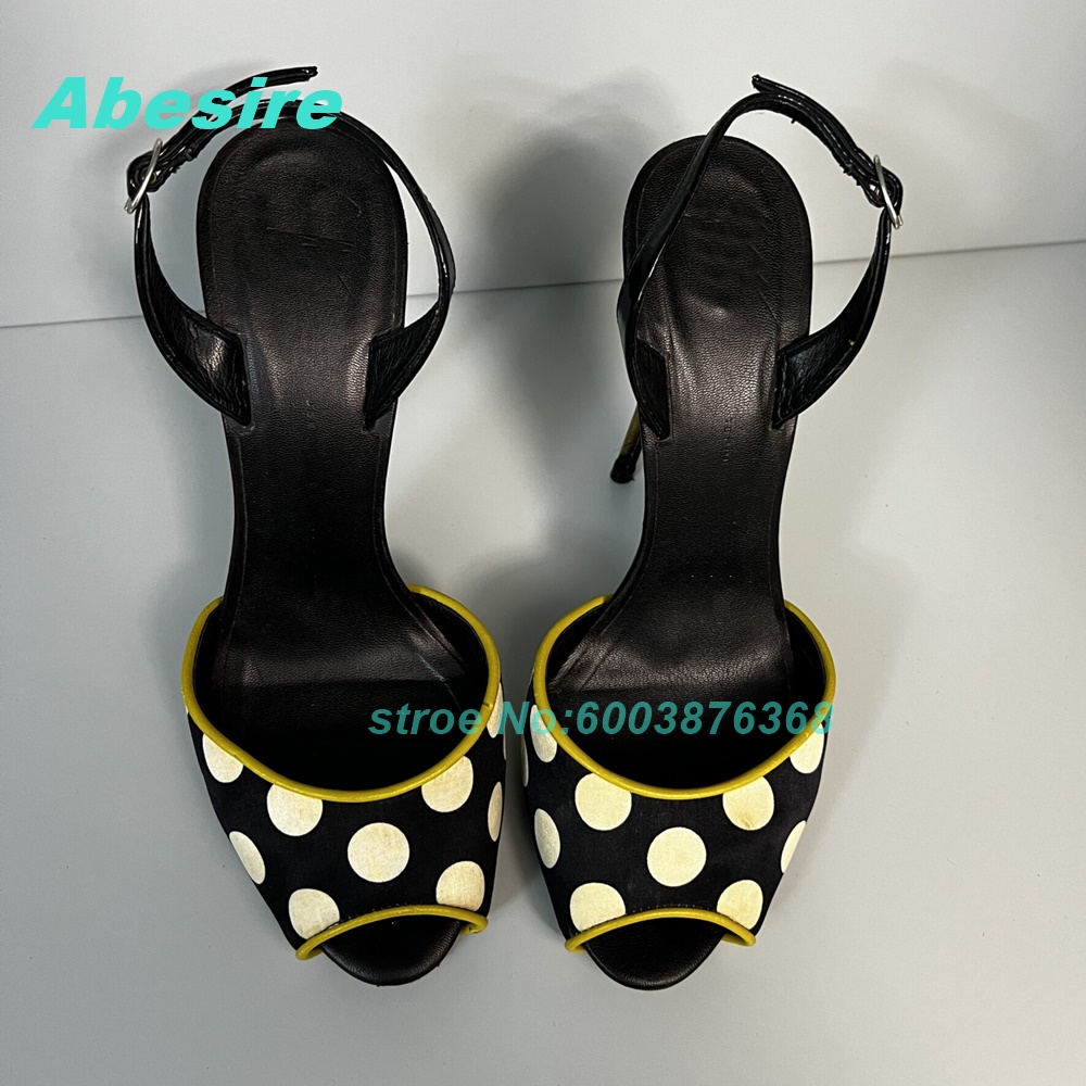 Puantiyeli Patchwork İki Renkl - Women'S Shoes Y2K incelemesi ve fiyatı