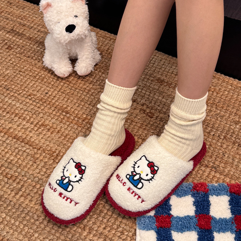 Y2K Leopar Desenli Hello Kitty - Women'S Shoes Y2K incelemesi ve fiyatı