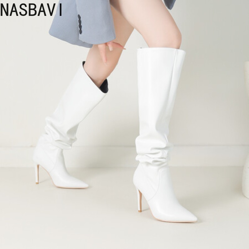 NASBAVI Siyah Sivri Burun Lüks - Zip Up Boots Short incelemesi ve fiyatı