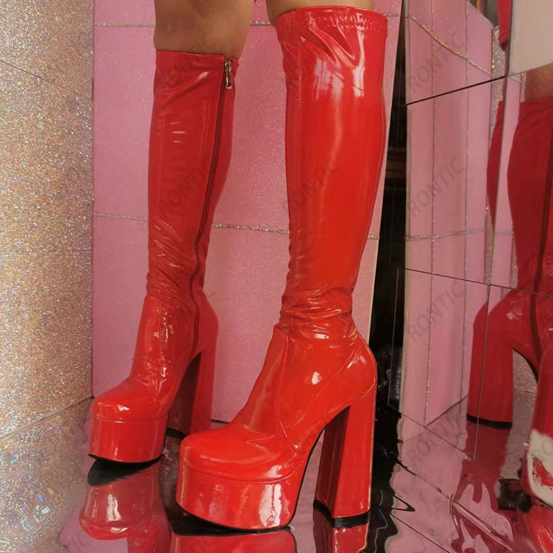 Rontic el yapımı kadın platfor - Zip Up Boots Short incelemesi ve fiyatı