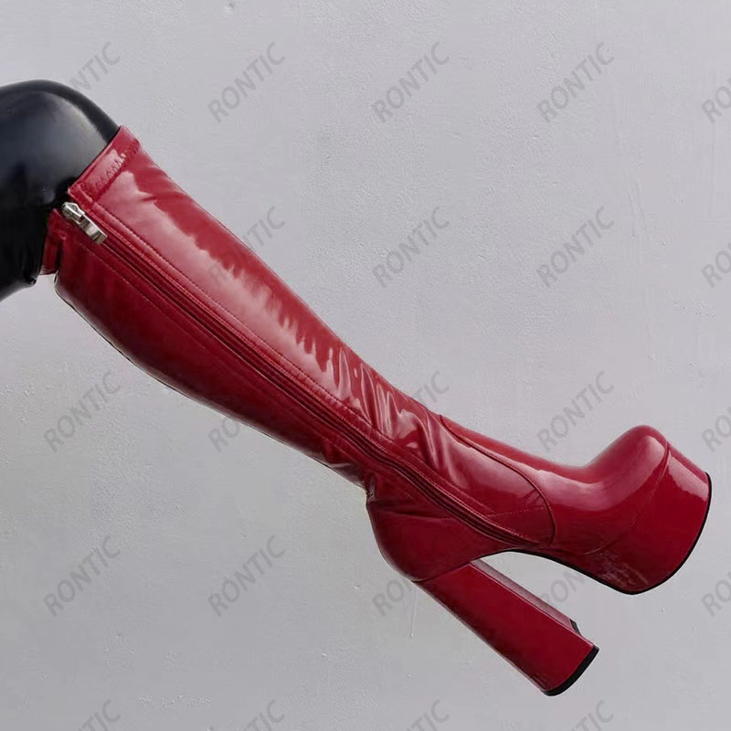 Rontic el yapımı kadın platfor - Zip Up Boots Short incelemesi ve fiyatı