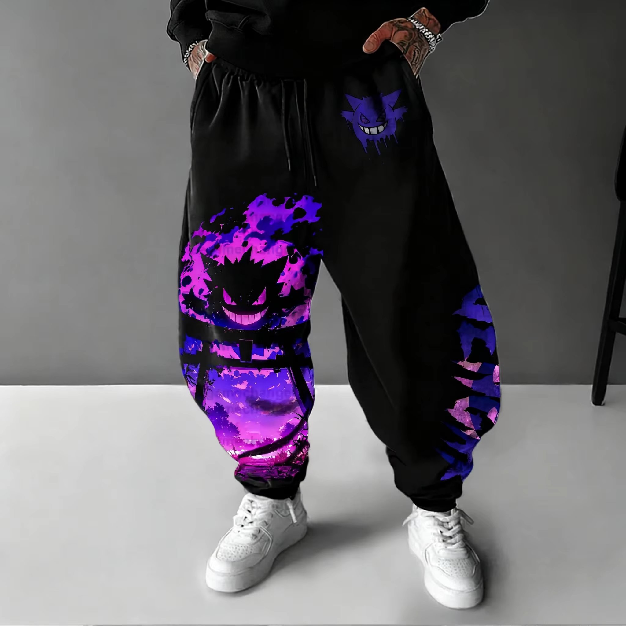 Y2K 2026 Pokemon Gengar Pamuk  - Women Shoes Joggers incelemesi ve fiyatı
