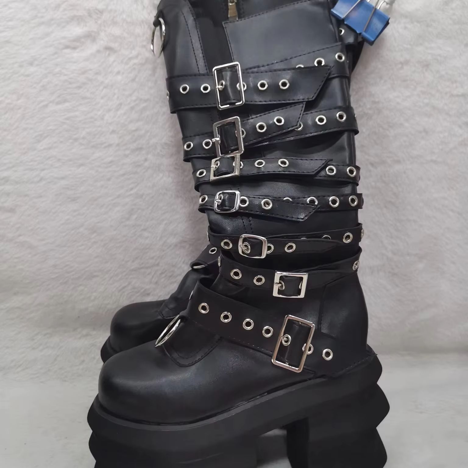Kemer Tokalı Platform Kalın Ta - Women'S Shoes Y2K incelemesi ve fiyatı