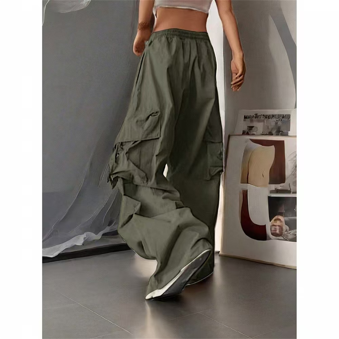 Büyük Beden Cepli Sokak Modası - Women Shoes Joggers incelemesi ve fiyatı